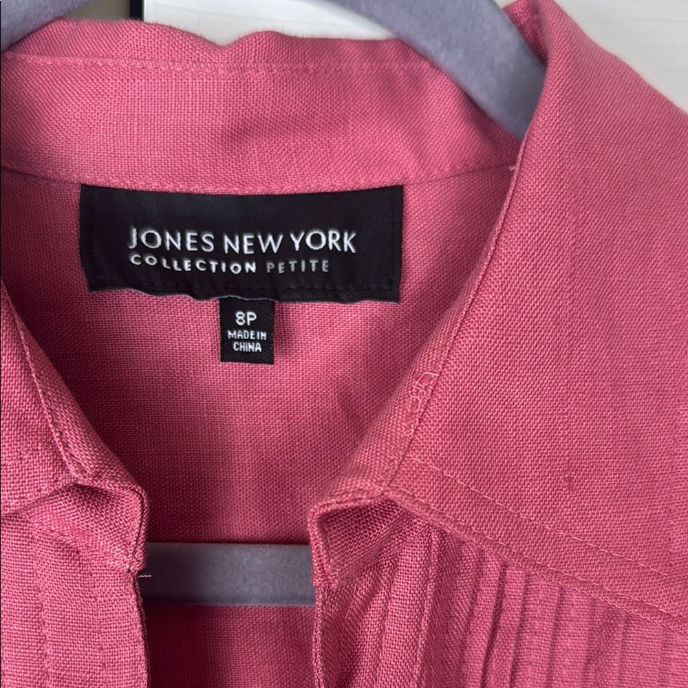 Jones New York Pink Blazer Tailored Suit Jacket - Lenin - Picture 2 of 7